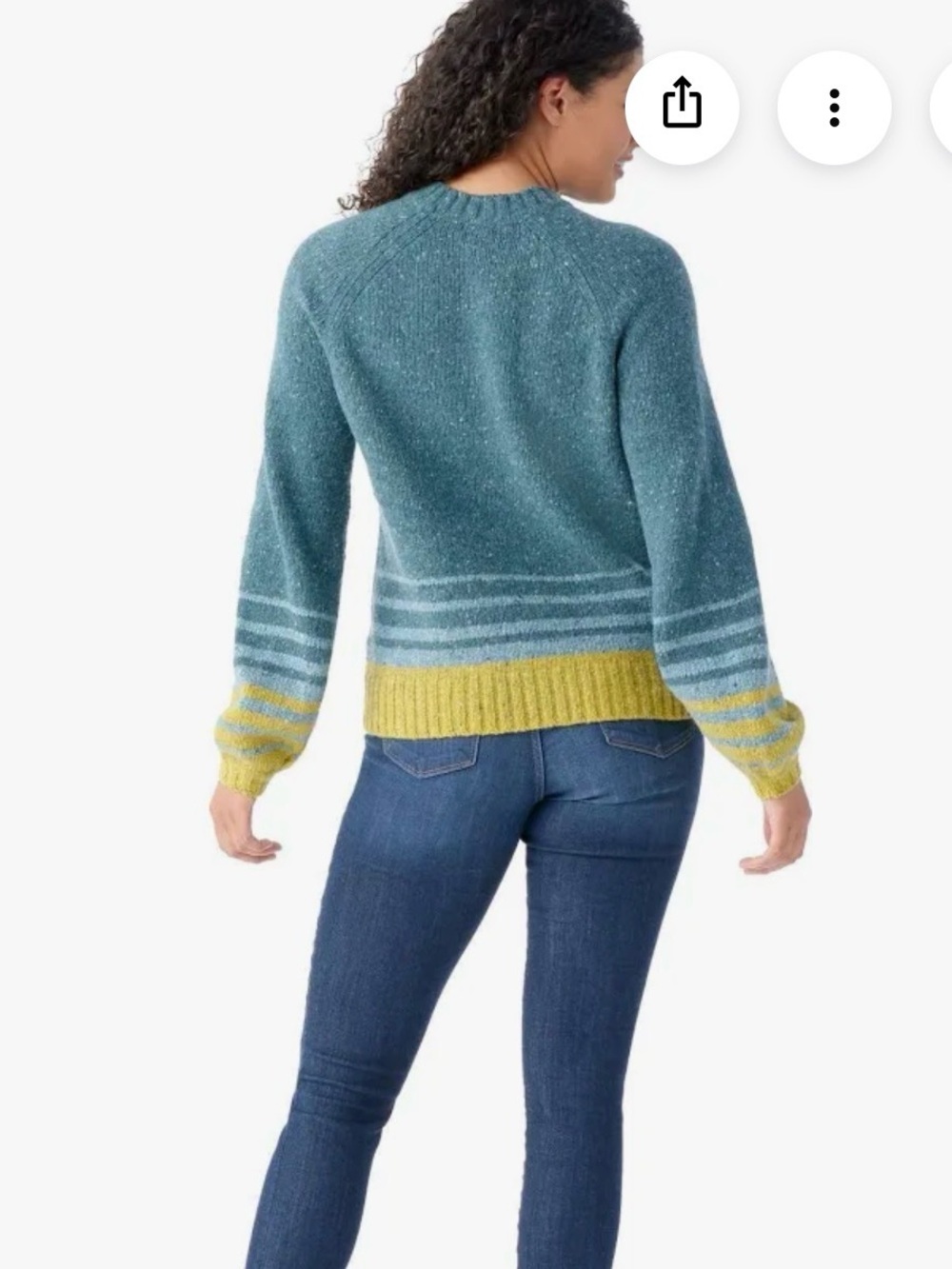 Smartwool Women's Cozy Lodge Ombre Sweater size Small NWT - Picture 3 of 7